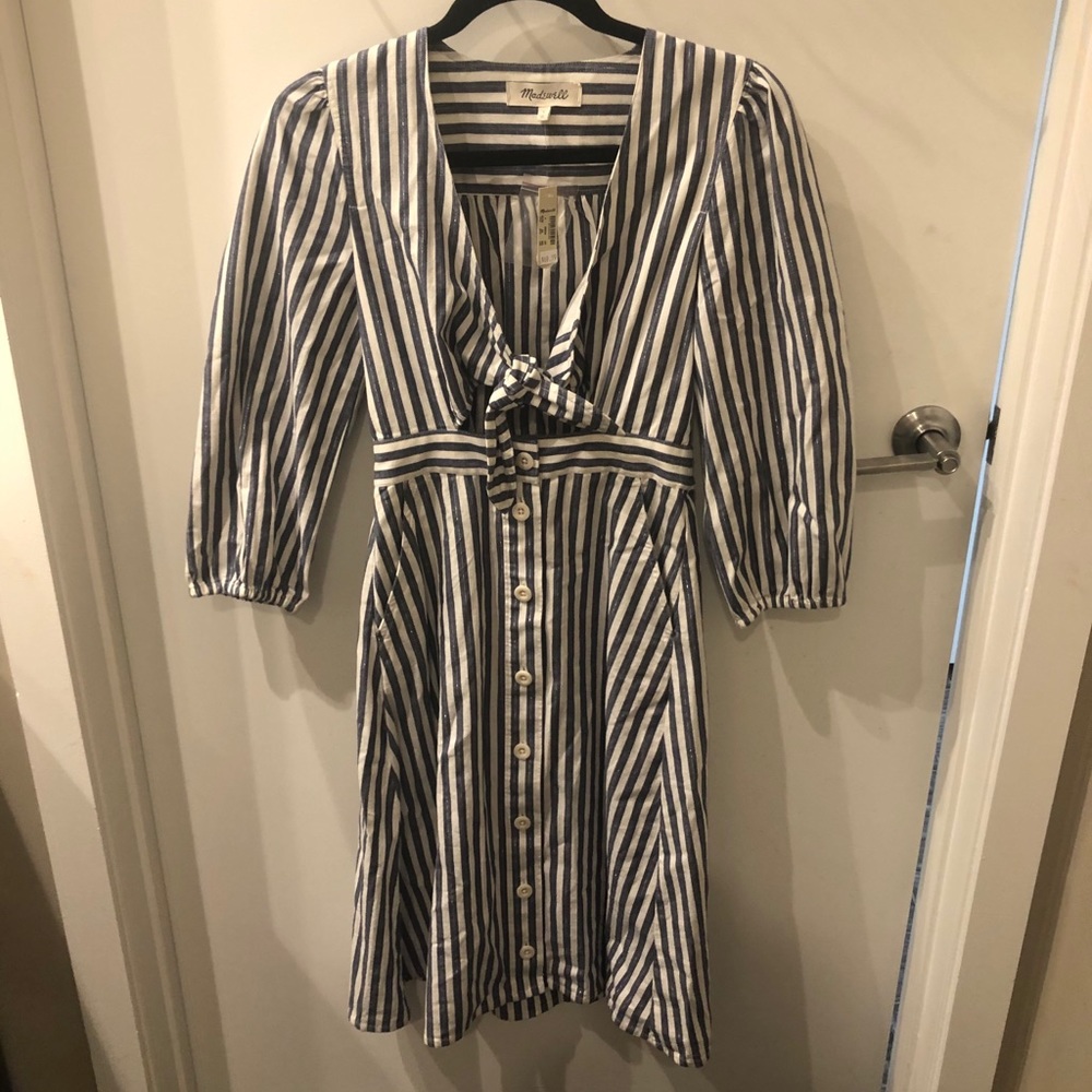 Madewell Tie-front Dress